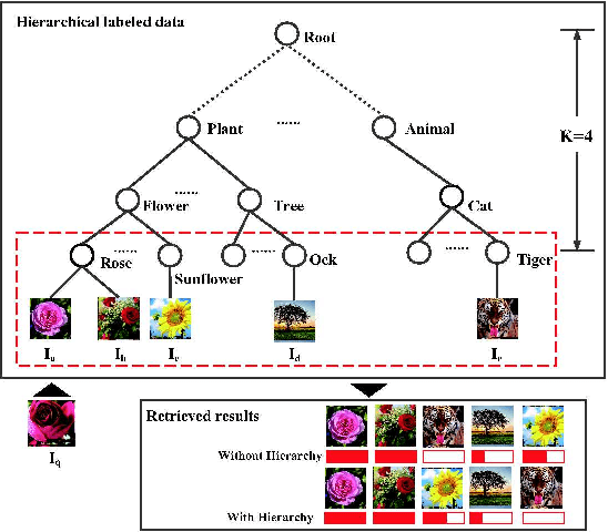 Figure 1 for Supervised Deep Hashing for Hierarchical Labeled Data