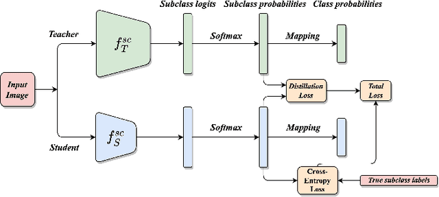 Figure 1 for Subclass Knowledge Distillation with Known Subclass Labels