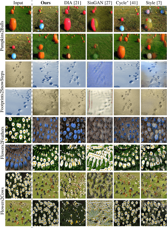 Figure 4 for Structural-analogy from a Single Image Pair