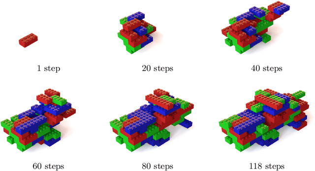 Figure 1 for Combinatorial 3D Shape Generation via Sequential Assembly