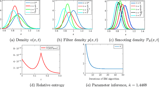 Figure 3 for A variational approach to path estimation and parameter inference of hidden diffusion processes