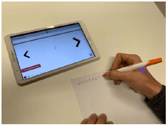 Figure 3 for Digitizing Handwriting with a Sensor Pen: A Writer-Independent Recognizer