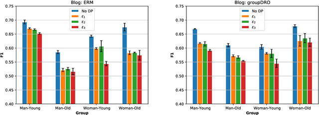 Figure 4 for The Impact of Differential Privacy on Group Disparity Mitigation