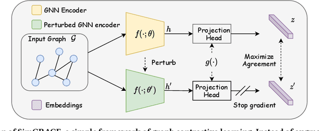 Figure 3 for SimGRACE: A Simple Framework for Graph Contrastive Learning without Data Augmentation