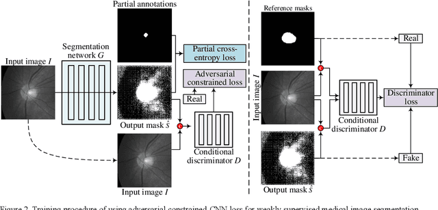 Figure 3 for ACCL: Adversarial constrained-CNN loss for weakly supervised medical image segmentation