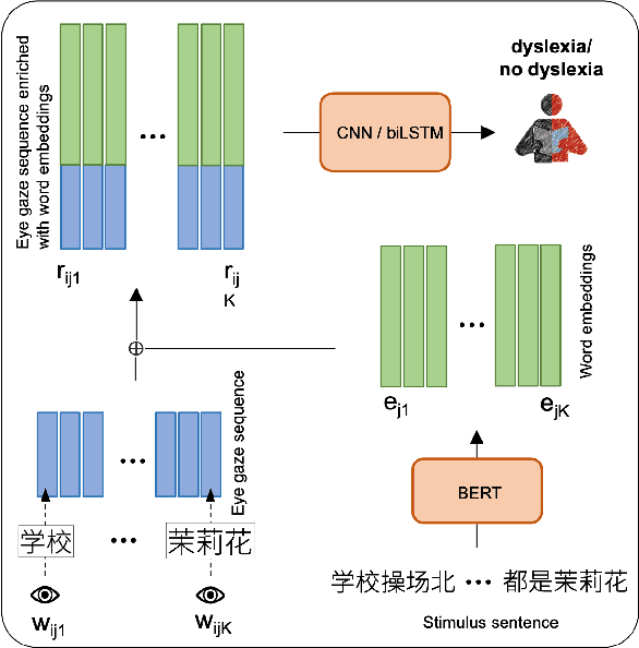 Figure 1 for Eye-tracking based classification of Mandarin Chinese readers with and without dyslexia using neural sequence models