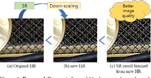 Figure 1 for Image Enhancement by Recurrently-trained Super-resolution Network