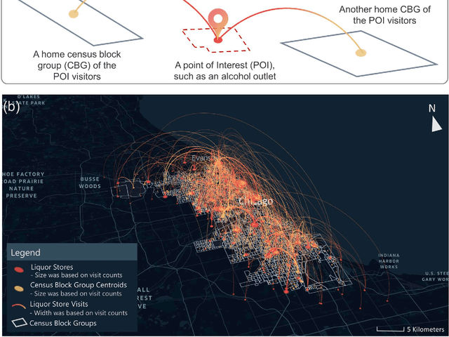 Figure 3 for The role of alcohol outlet visits derived from mobile phone location data in enhancing domestic violence prediction at the neighborhood level