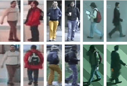Figure 1 for Learning Invariant Color Features for Person Re-Identification