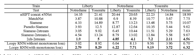 Figure 4 for Image Matching via Loopy RNN