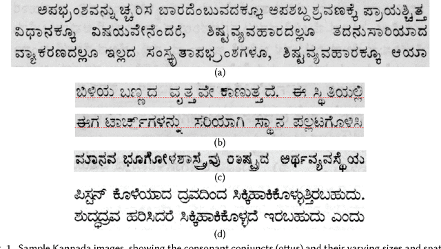 Figure 1 for Lipi Gnani - A Versatile OCR for Documents in any Language Printed in Kannada Script