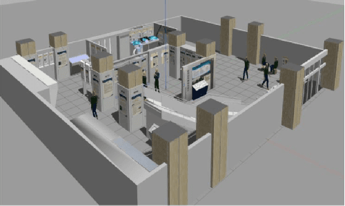 Figure 1 for Simulators for Mobile Social Robots:State-of-the-Art and Challenges