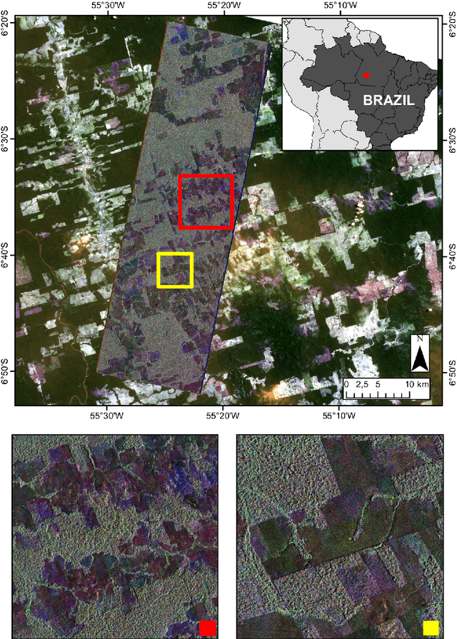 Figure 1 for Tropical Land Use Land Cover Mapping in Pará (Brazil) using Discriminative Markov Random Fields and Multi-temporal TerraSAR-X Data