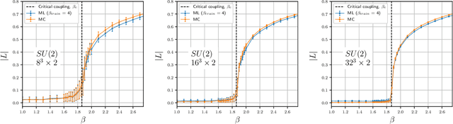 Figure 1 for Machine-learning physics from unphysics: Finding deconfinement temperature in lattice Yang-Mills theories from outside the scaling window