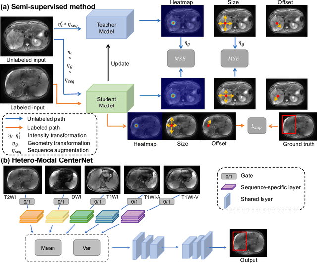 Figure 1 for Hetero-Modal Learning and Expansive Consistency Constraints for Semi-Supervised Detection from Multi-Sequence Data