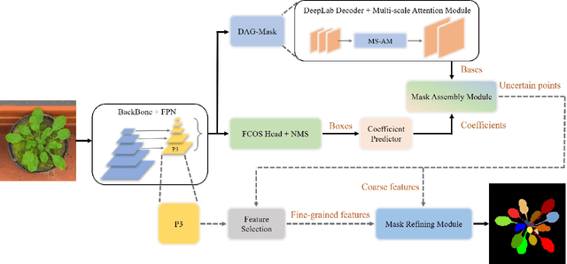 Figure 3 for LeafMask: Towards Greater Accuracy on Leaf Segmentation