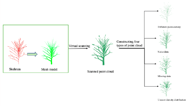 Figure 1 for A novel tree-structured point cloud dataset for skeletonization algorithm evaluation