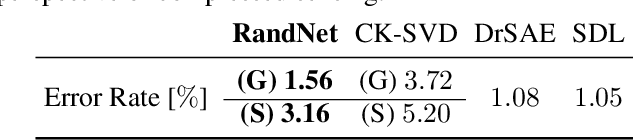 Figure 4 for RandNet: deep learning with compressed measurements of images