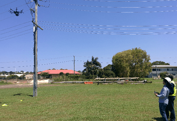 Figure 1 for Assisted Control for Semi-Autonomous Power Infrastructure Inspection using Aerial Vehicles