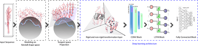 Figure 1 for KShapeNet: Riemannian network on Kendall shape space for Skeleton based Action Recognition