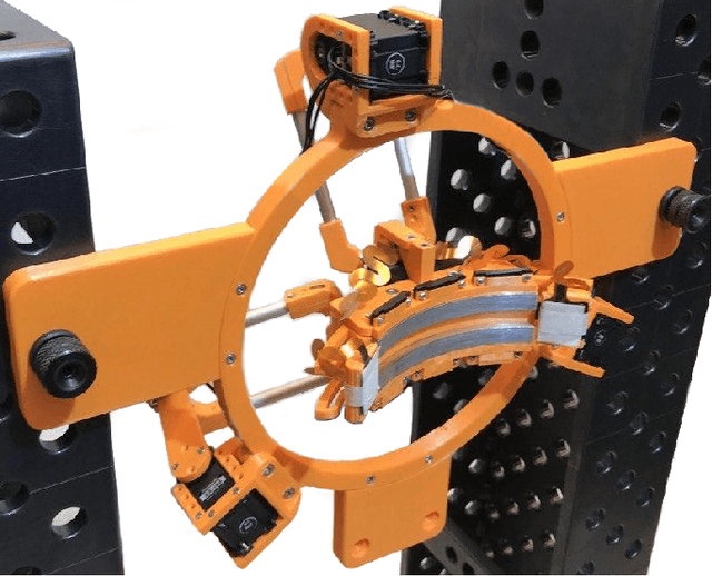 Figure 1 for DeltaCharger: Charging Robot with Inverted Delta Mechanism and CNN-driven High Fidelity Tactile Perception for Precise 3D Positioning