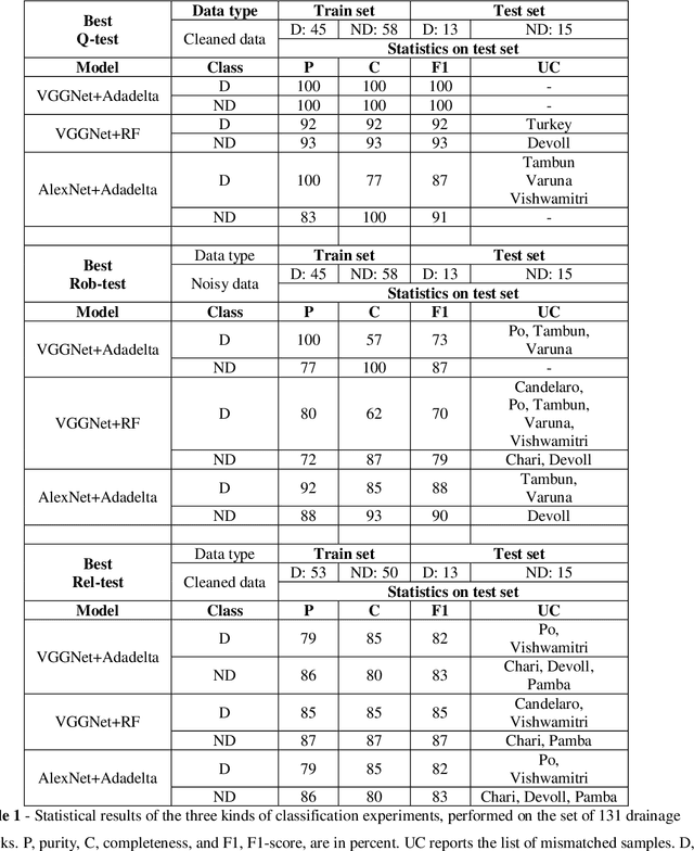 Figure 2 for A novel approach to the classification of terrestrial drainage networks based on deep learning and preliminary results on Solar System bodies