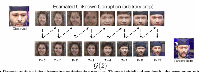 Figure 1 for MimicGAN: Robust Projection onto Image Manifolds with Corruption Mimicking