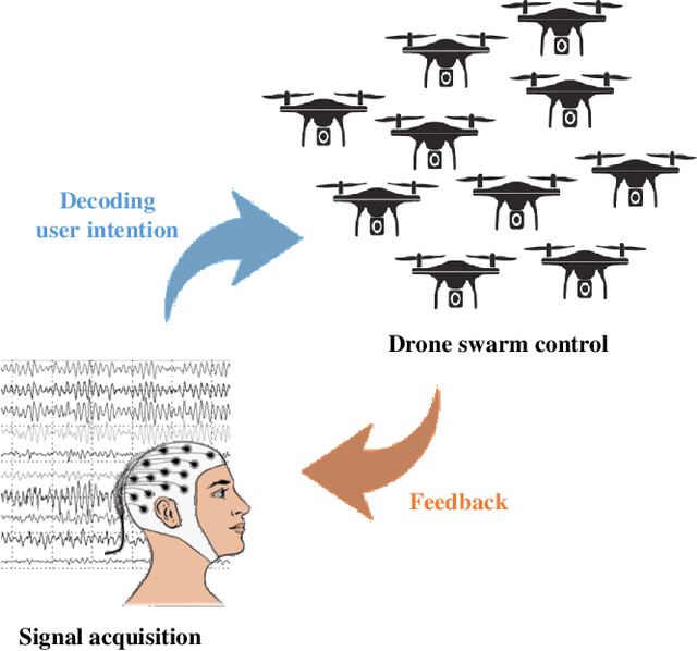 Figure 1 for Towards Brain-Computer Interfaces for Drone Swarm Control