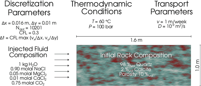 Figure 1 for Accelerated reactive transport simulations in heterogeneous porous medium using Reaktoro and Firedrake
