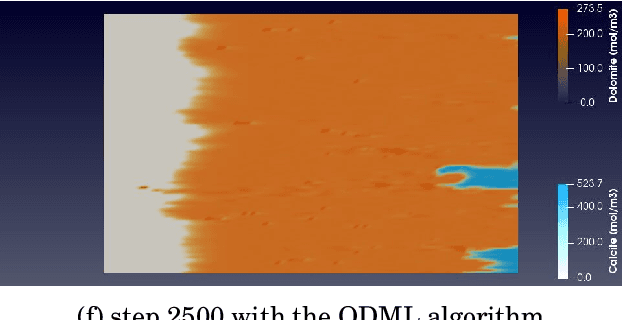 Figure 4 for Accelerated reactive transport simulations in heterogeneous porous medium using Reaktoro and Firedrake