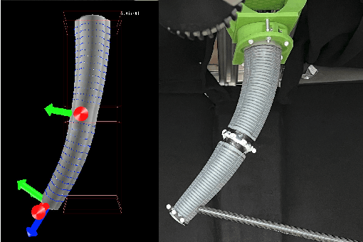 Figure 4 for Model-Based Disturbance Estimation for a Fiber-Reinforced Soft Manipulator using Orientation Sensing