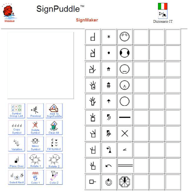 Figure 3 for Resource production of written forms of Sign Languages by a user-centered editor, SWift (SignWriting improved fast transcriber)
