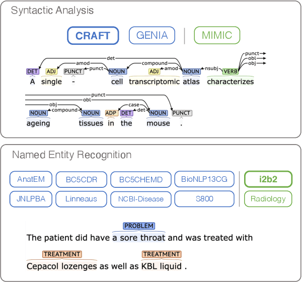 Figure 1 for Biomedical and Clinical English Model Packages in the Stanza Python NLP Library