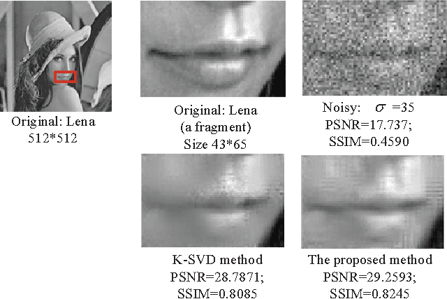 Figure 2 for A Dual Sparse Decomposition Method for Image Denoising