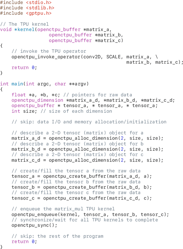Figure 3 for GPTPU: Accelerating Applications using Edge Tensor Processing Units