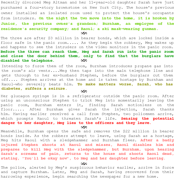 Figure 2 for Movie Plot Analysis via Turning Point Identification