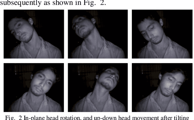 Figure 2 for A Video Database of Human Faces under Near Infra-Red Illumination for Human Computer Interaction Aplications