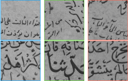 Figure 4 for Unsupervised Deep Learning for Handwritten Page Segmentation