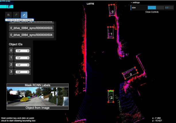 Figure 1 for LATTE: Accelerating LiDAR Point Cloud Annotation via Sensor Fusion, One-Click Annotation, and Tracking