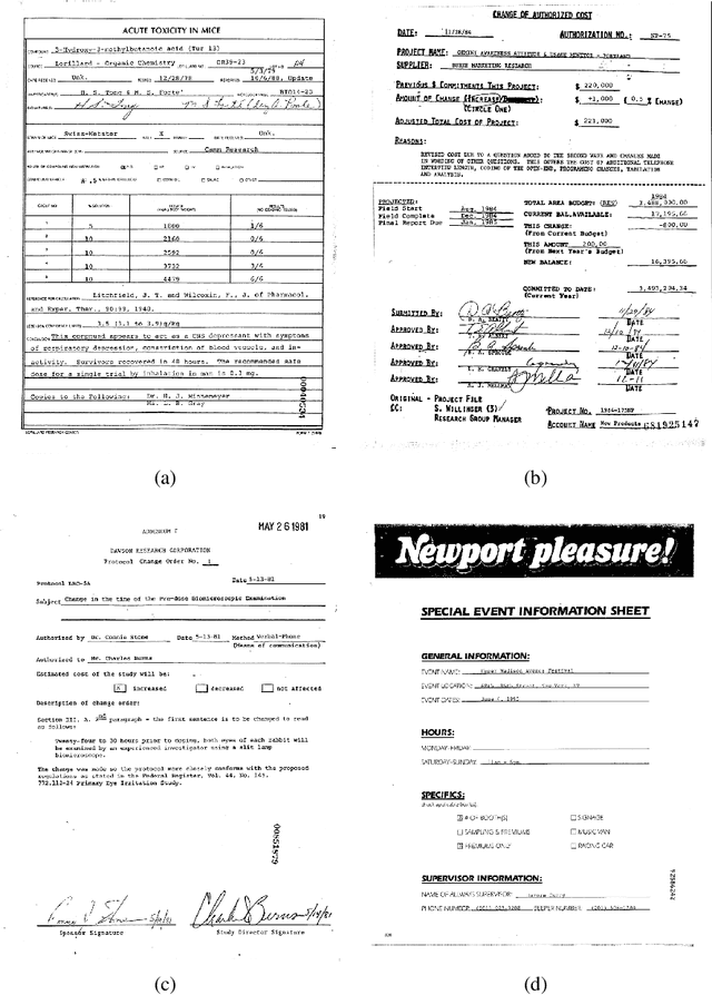 Figure 1 for LayoutLM: Pre-training of Text and Layout for Document Image Understanding