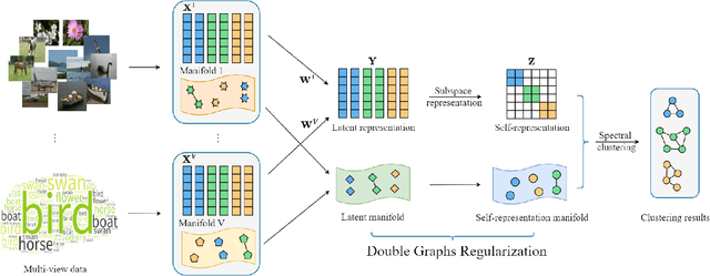 Figure 1 for Double Graphs Regularized Multi-view Subspace Clustering
