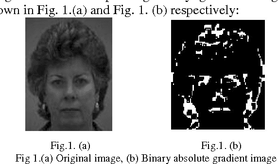 Figure 1 for Face Recognition using Hough Peaks extracted from the significant blocks of the Gradient Image