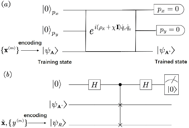 Figure 1 for Physical implementation of quantum nonparametric learning with trapped ions