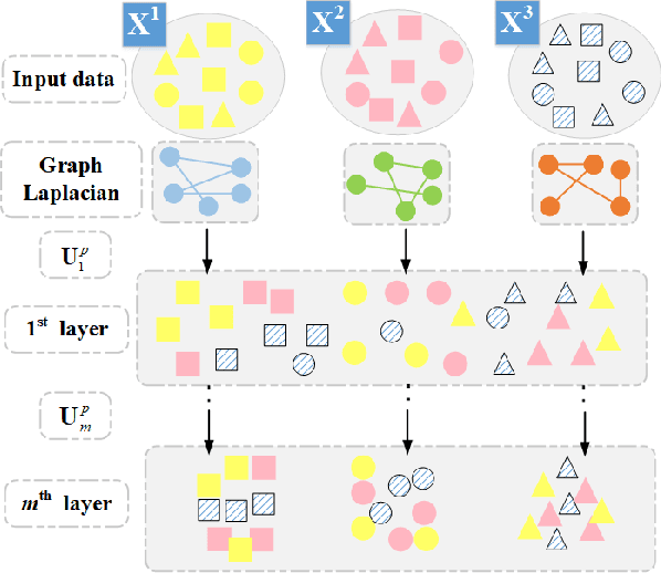Figure 1 for Partially Shared Semi-supervised Deep Matrix Factorization with Multi-view Data