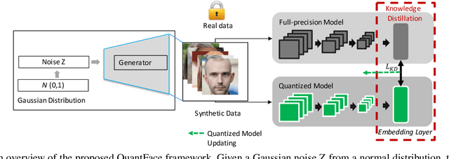 Figure 1 for QuantFace: Towards Lightweight Face Recognition by Synthetic Data Low-bit Quantization