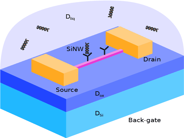 Figure 1 for Bayesian inversion for nanowire field-effect sensors