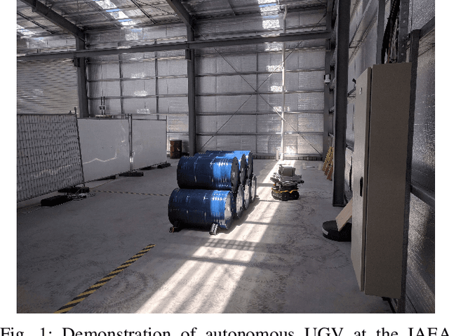 Figure 1 for Autonomous Robot Navigation with Rich Information Mapping in Nuclear Storage Environments