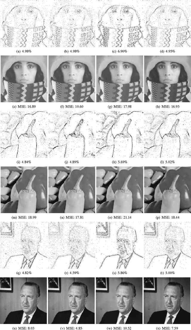 Figure 4 for A bi-level view of inpainting - based image compression