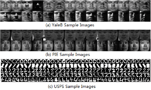 Figure 1 for Constructing a Non-Negative Low Rank and Sparse Graph with Data-Adaptive Features