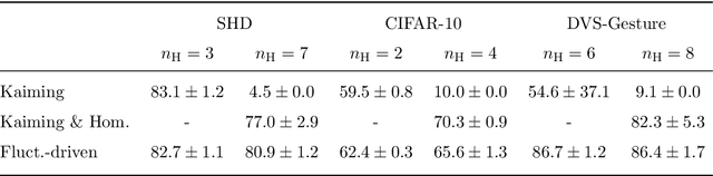 Figure 2 for Fluctuation-driven initialization for spiking neural network training